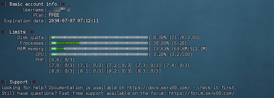 [Serv00] Free VPS 免费vps